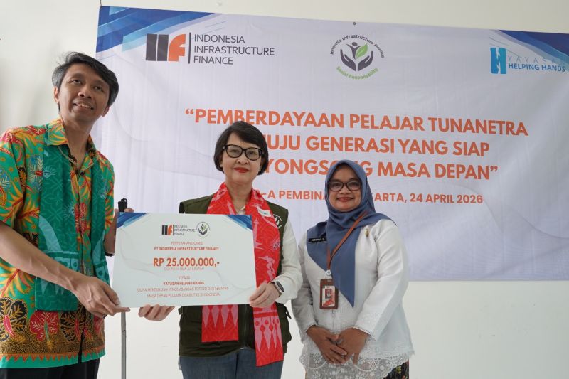 IIF Bantu Tunanetra Raih Pendidikan Lebih Baik